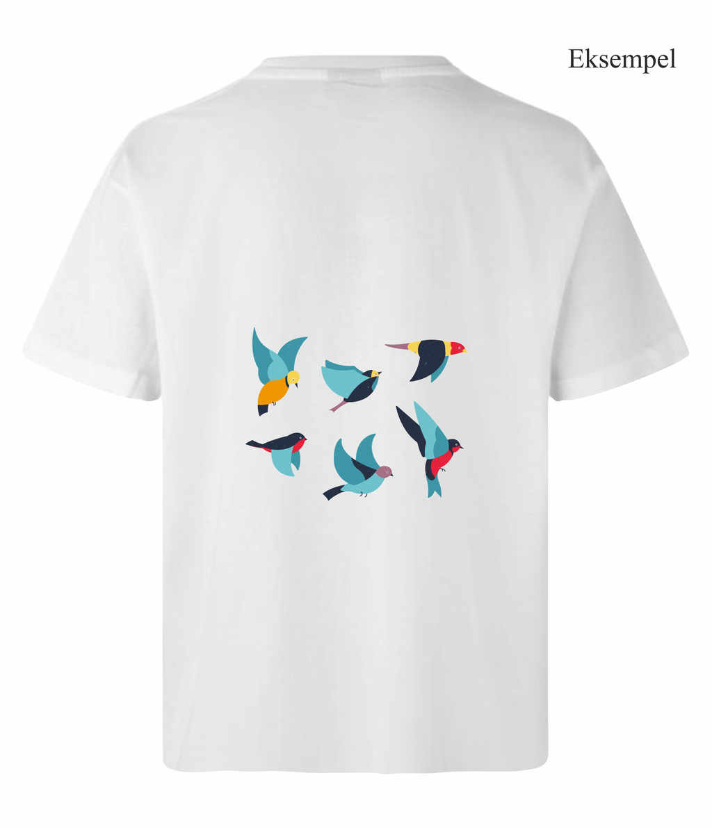 Design Selv T-shirt - Fuld Farve