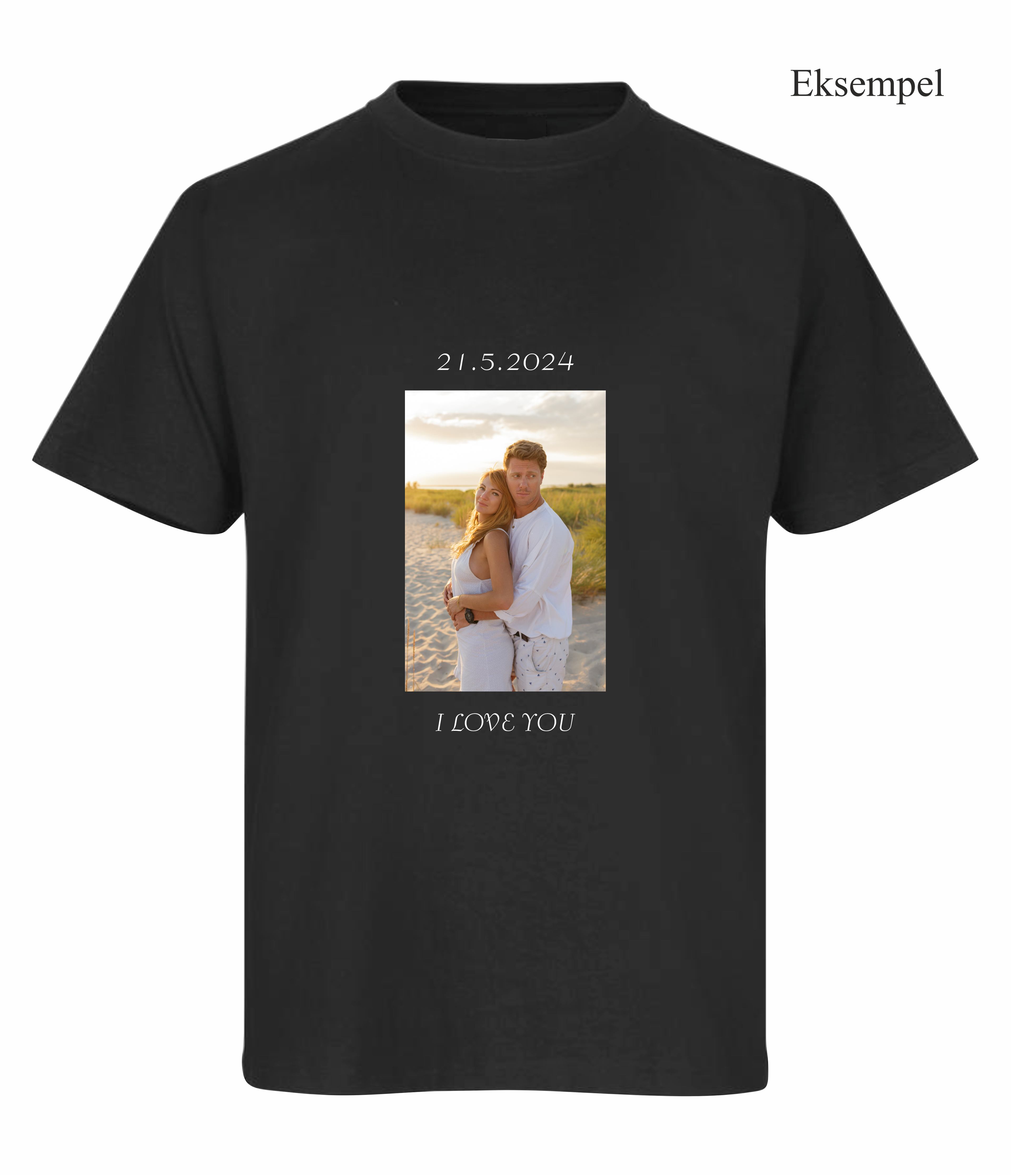Design Selv T-shirt - Fuld Farve