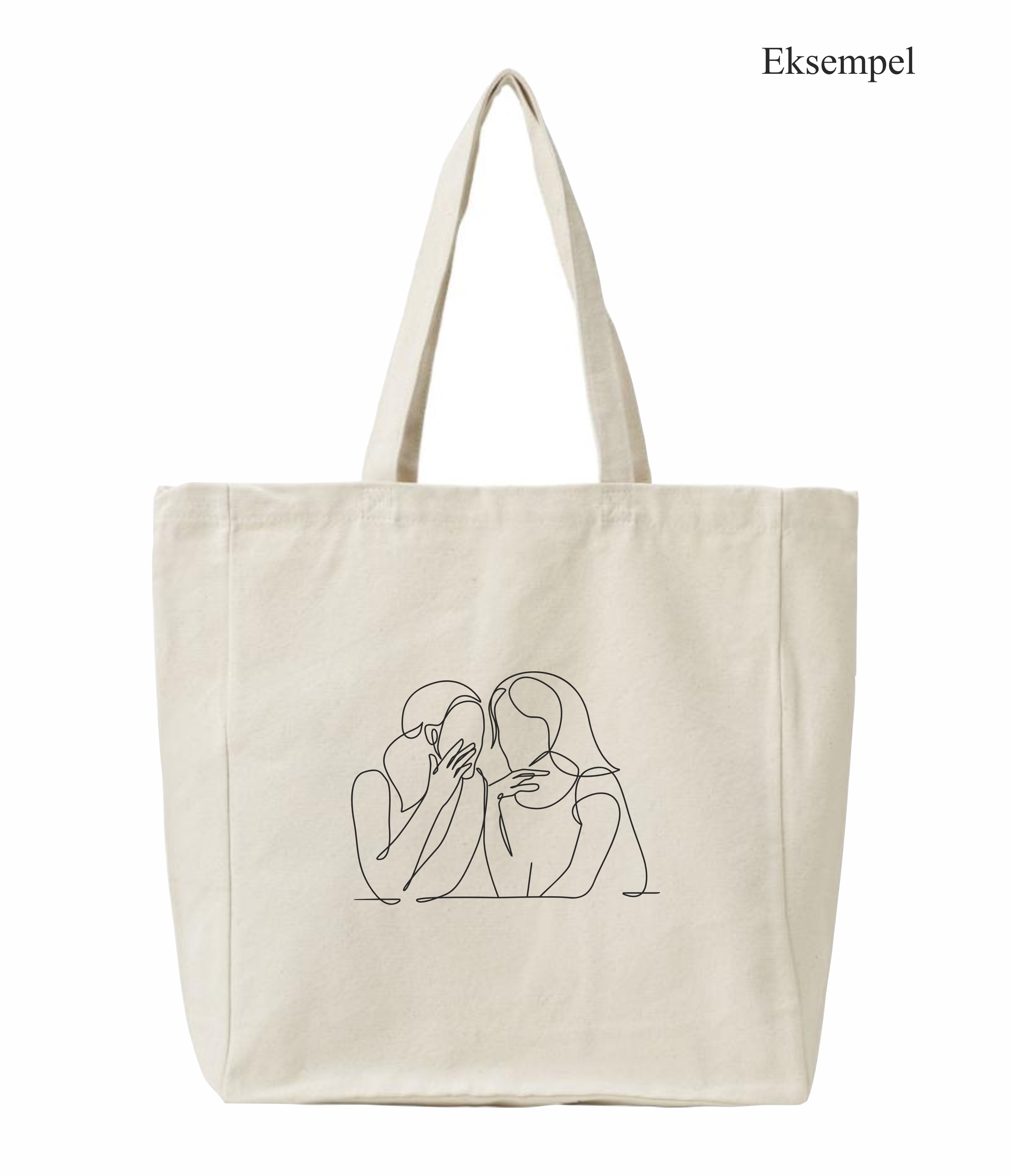 Design Selv Mulepose - Line Art