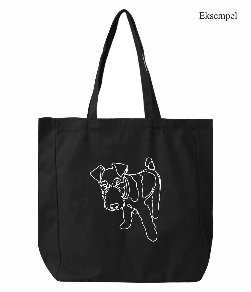 Design Selv Mulepose - Line Art