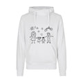 Design Selv Hoodie - Line Art - Tegninger