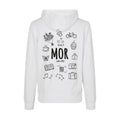 Design Selv Hoodie - Line Art - Mor