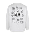 Design Selv Sweatshirt - Line Art - Mor