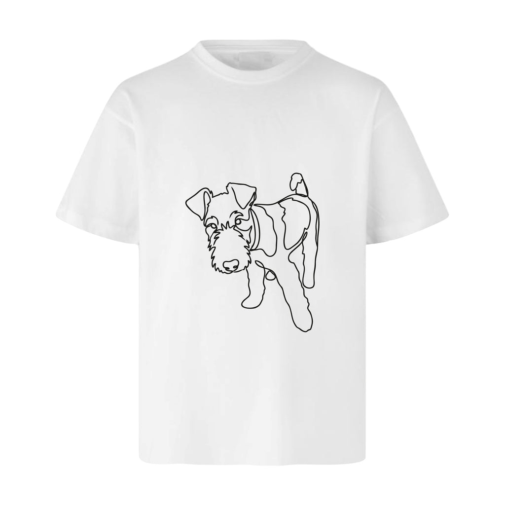 Design Selv T-shirt - Line Art - Dyr