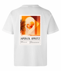 Aperol Spritz Edition t-shirt rygtryk med vintage cocktailglas design