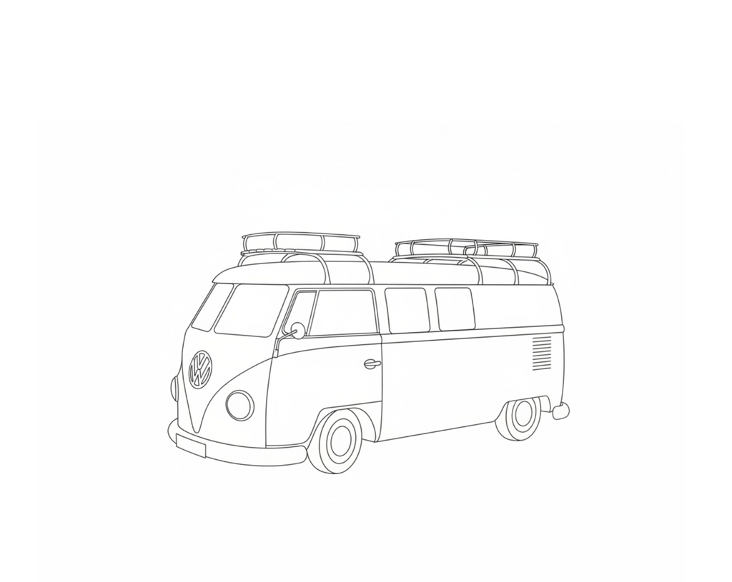 Design Selv Hoodie - Line Art - Køretøjer