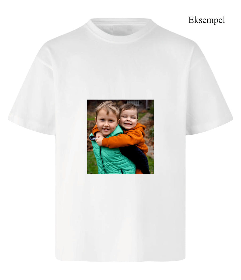 Design Selv Børne T-shirt - Fuld Farve