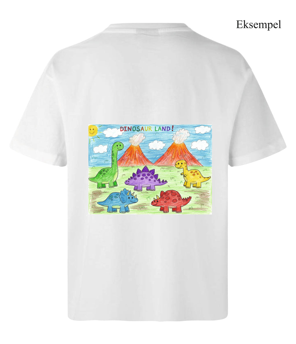 Design Selv Børne T-shirt - Fuld Farve