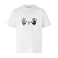 Design Selv T-shirt - Line Art - Håndaftryk